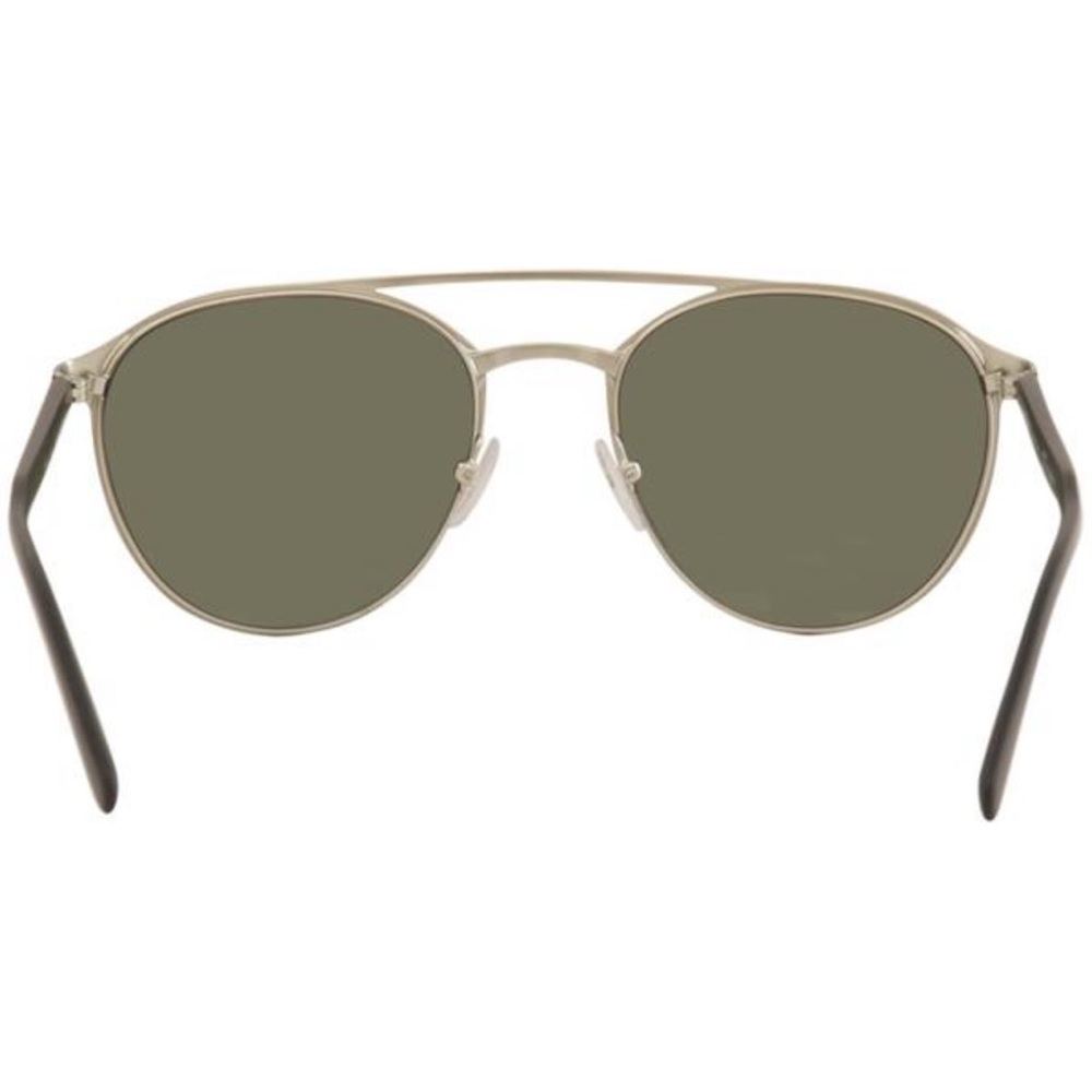 PRADA MATTE BLACK/GREEN UNISEX SUNGLASSES SPR 62T - Picture 5 of 5